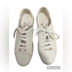 ZARA White Low Top Sneakers